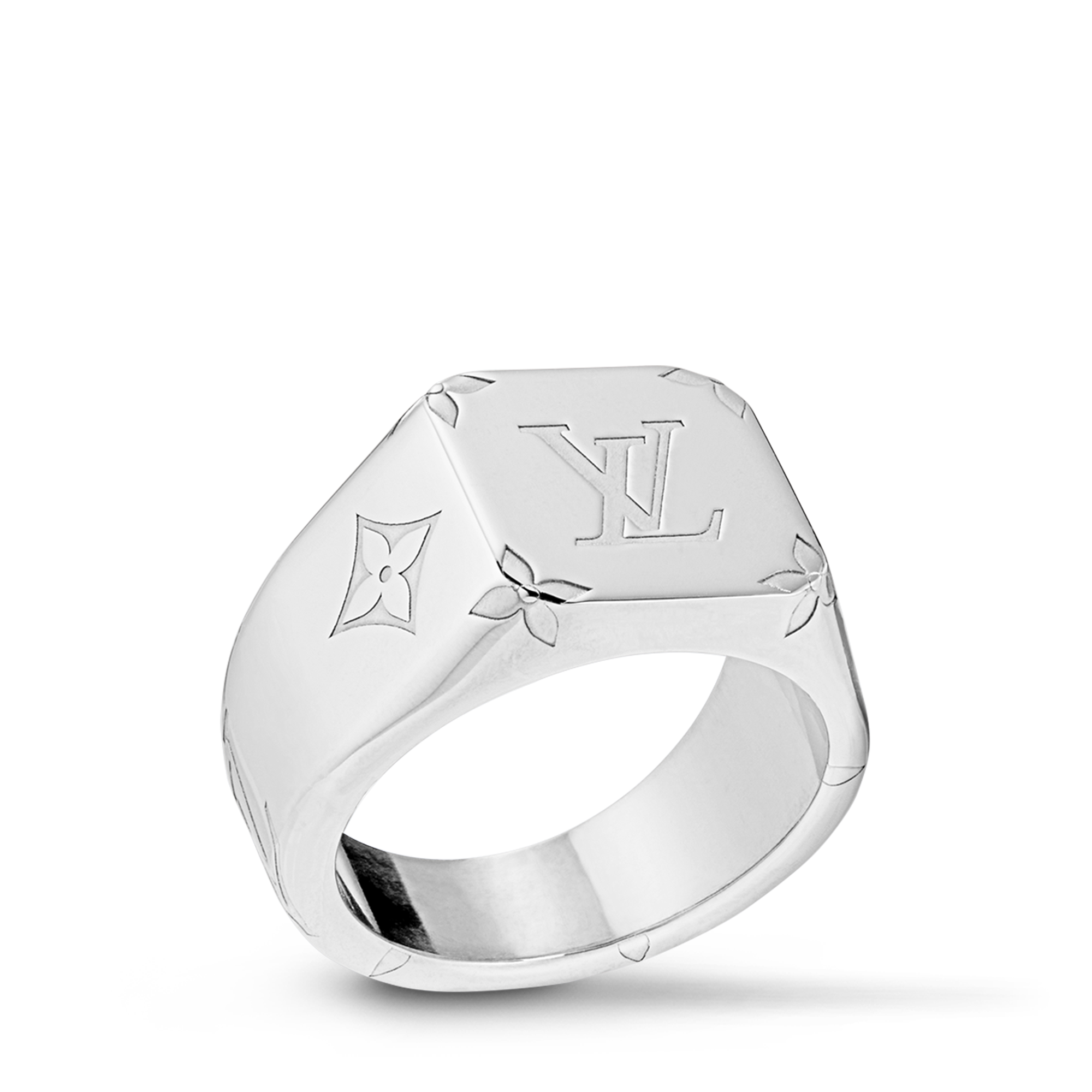 Monogram Signet Ring S00 - Men - Fashion Jewelry | LOUIS VUITTON ®